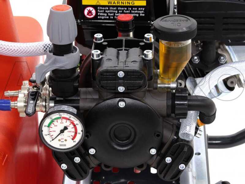 Carretilla fumigadora Comet APS 41 Loncin - Carro Dal Degan con dep&oacute;sito 150 L