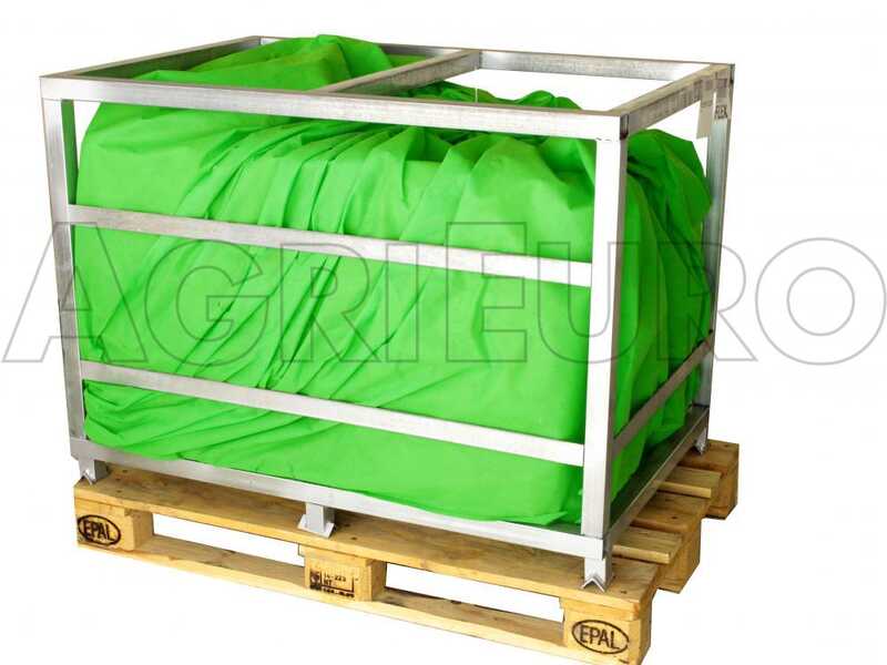 GeoTech Pro GeoPorter 330E BS - Carretilla de orugas con caja extensible y 4 rodillos - 300 kg
