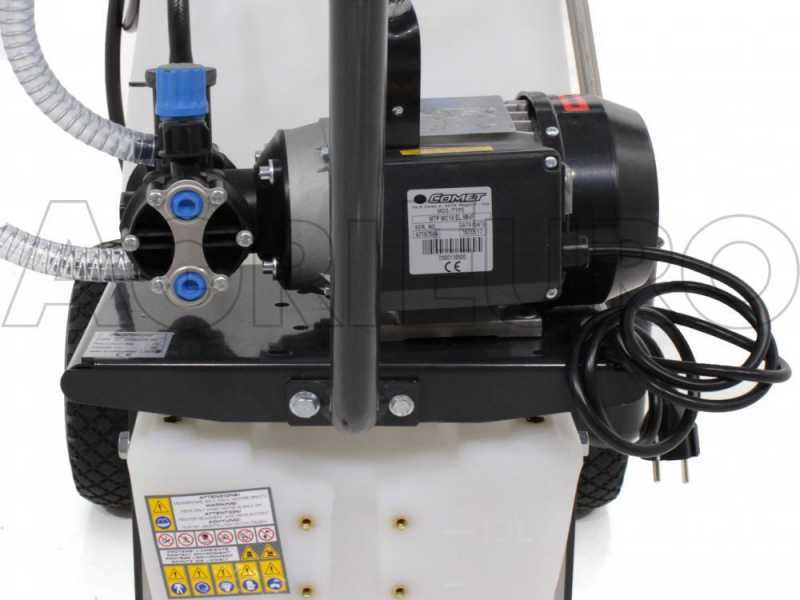 Carretilla fumigadora - Bomba Comet MC18 con motor el&eacute;ctrico - Dep&oacute;sito 50L