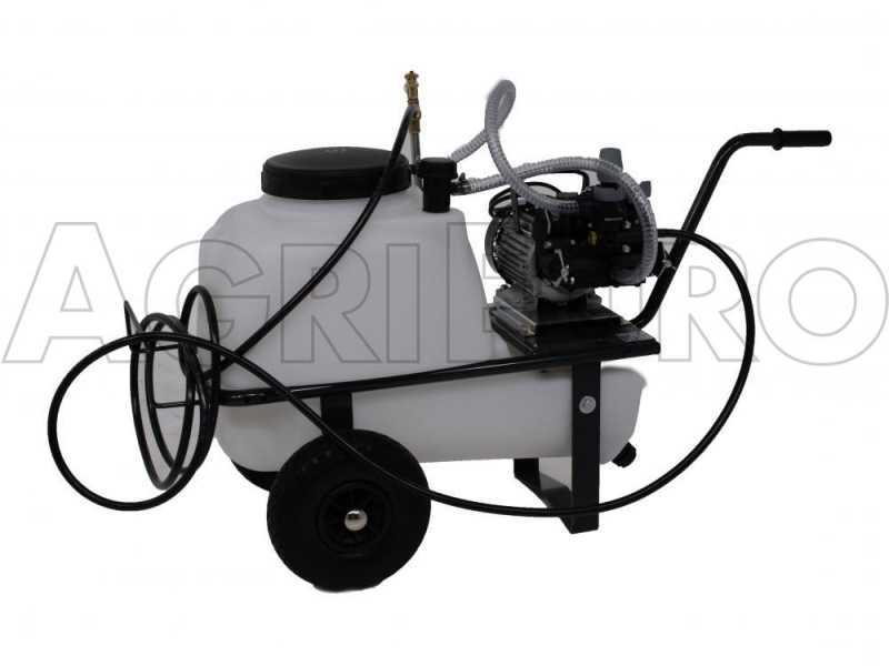 Carretilla fumigadora - Bomba Comet MC 20/20 con motor el&eacute;ctrico - Dep&oacute;sito 50L