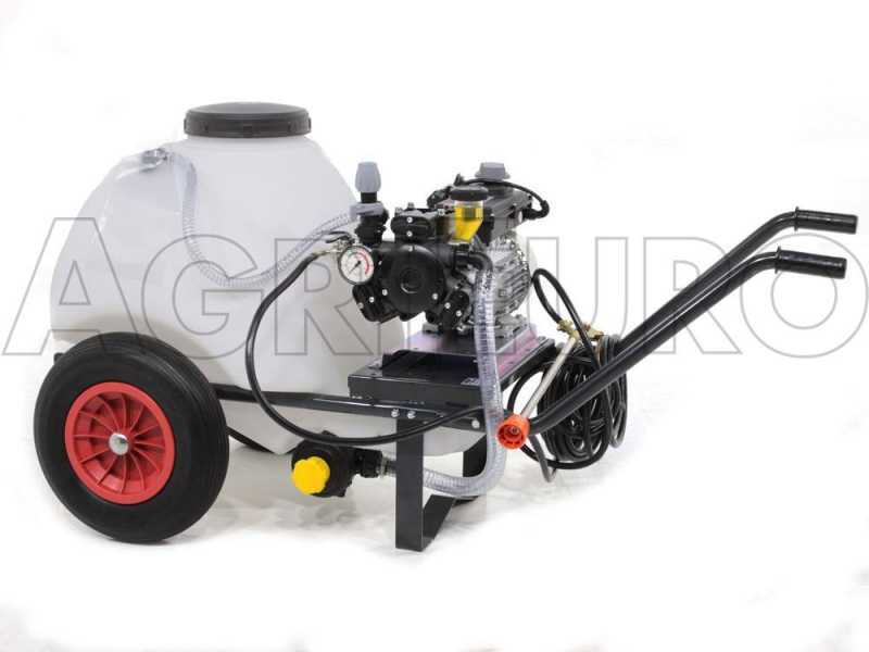 Carretilla fumigadora - Bomba Comet  APS 31 con motor el&eacute;ctrico - Dep&oacute;sito 120L