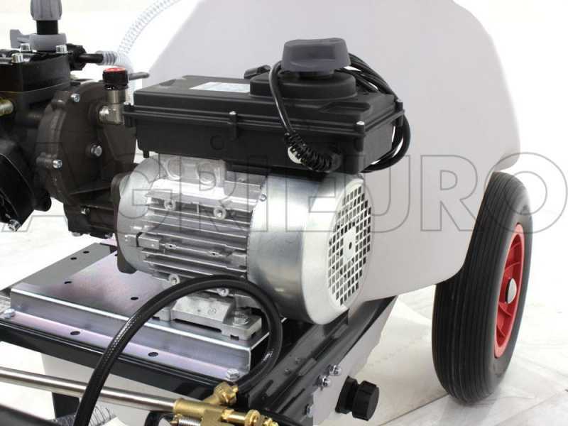 Carretilla fumigadora - Bomba Comet  APS 31 con motor el&eacute;ctrico - Dep&oacute;sito 120L