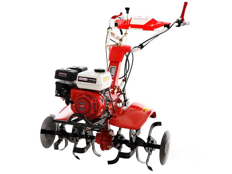GeoTech-Pro PGT 900 - Motoazada de gasolina 7 HP con cambio marchas 2+1 y transmisi&oacute;n por engranajes