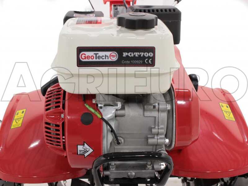 GeoTech-Pro PGT 700 - Motoazada de gasolina 7 HP - cambio marchas 2+1 marcha atr&aacute;s