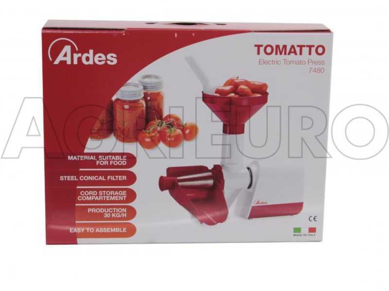 Trituradora de tomate Ardes AR7480 con motor el&eacute;ctrico 130 W 230 V