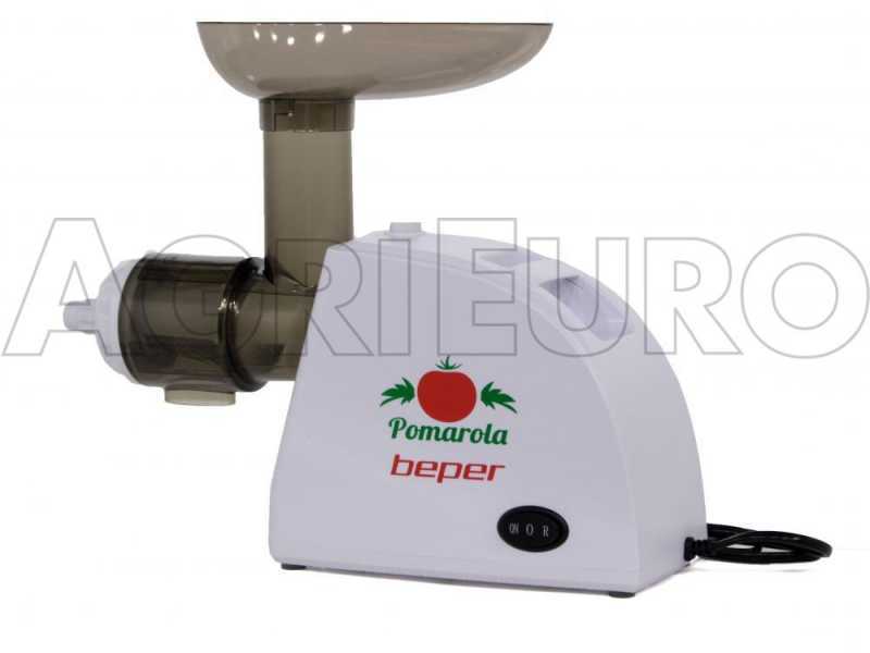 Trituradora de tomate el&eacute;ctrica Beper Pomarola, con motor de 300 W, 220-240 V