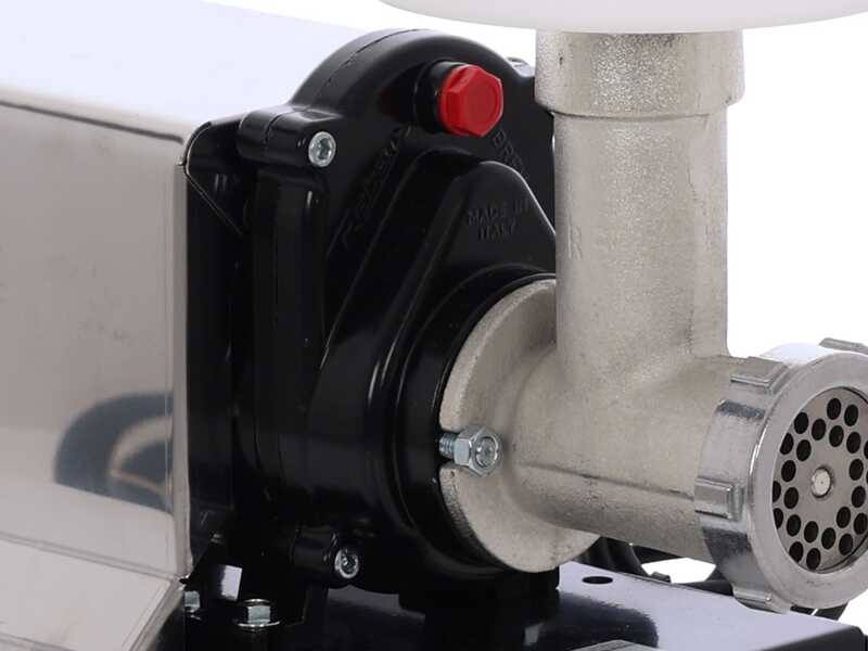 Reber 9502NSP INOX - N.5 - Picadora de carne el&eacute;ctrica - 400W