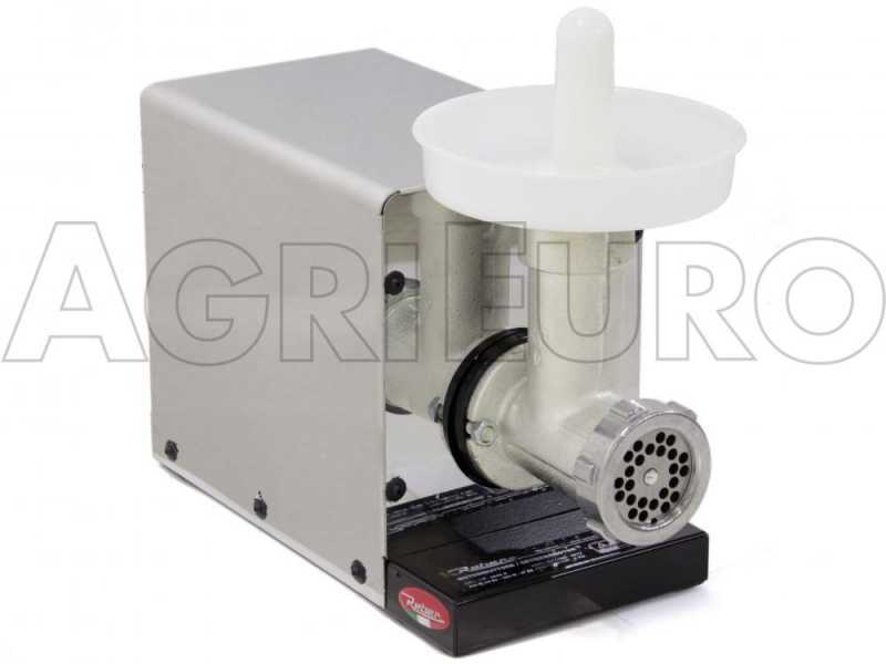 Reber 9502NSP INOX - N.5 - Picadora de carne el&eacute;ctrica - 400W