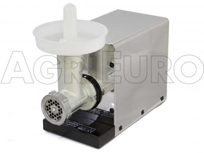 Reber 9502NSP INOX - N.5 - Picadora de carne el&eacute;ctrica - 400W
