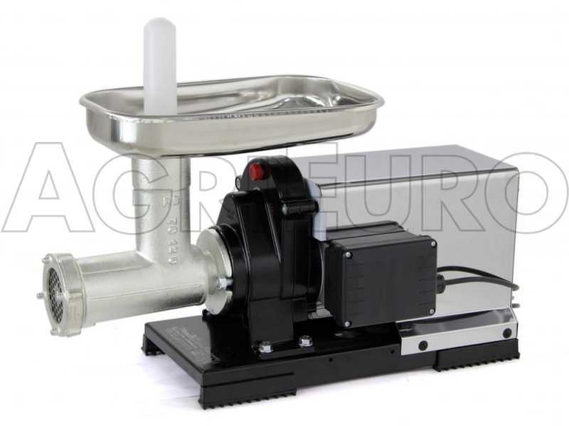 Reber 9501NSP INOX - N.12 - Picadora de carne el&eacute;ctrica -500W