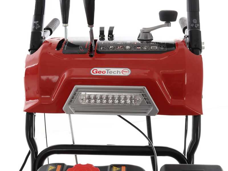 GeoTech-Pro STP1176 TEL &ndash;Quitanieves de gasolina - de orugas - Loncin LC180FDS