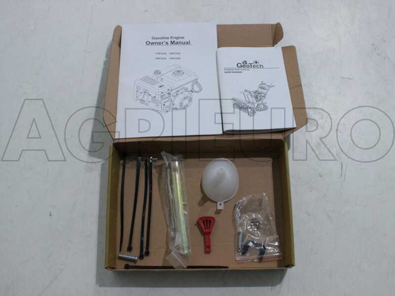 GeoTech-Pro STP1587 TEL - Quitanieves de gasolina - De orugas - Loncin LC190FDS
