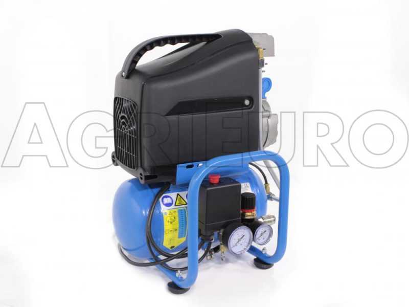 Abac Start L20 - Compresor de aire el&eacute;ctrico port&aacute;til - dep&oacute;sito 6 litros, motor 2 HP aire comprimido