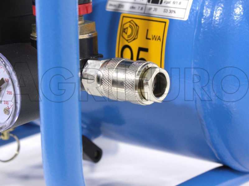 ABAC START L20 - Compresor de aire el&eacute;ctrico port&aacute;til monof&aacute;sico - Motor 2 HP - 6 L