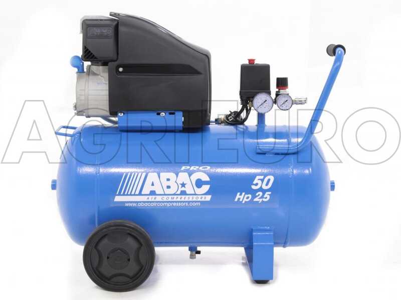 ABAC MONTECARLO L25P - Compresor de aire el&eacute;ctrico monof&aacute;sico - Motor 2,5 HP - 50 L