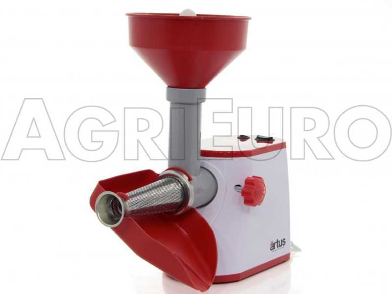 ARTUS S15 - Trituradora de tomate el&eacute;ctrica - Para hacer pur&eacute; de tomate - Motor de 250 W