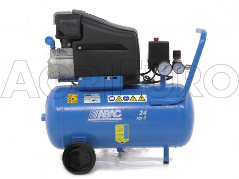 ABAC POLE POSITION L20 - Compresor de aire el&eacute;ctrico monof&aacute;sico - Motor 2 HP - 24 L