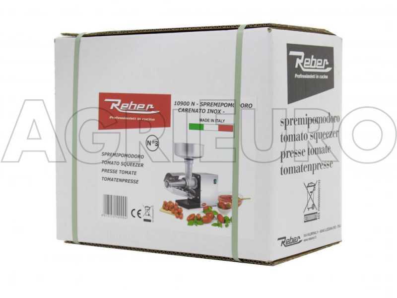 Reber 10900N -Trituradora de tomate multi-herramienta - Motor de ahorro energ&eacute;tico 250 W