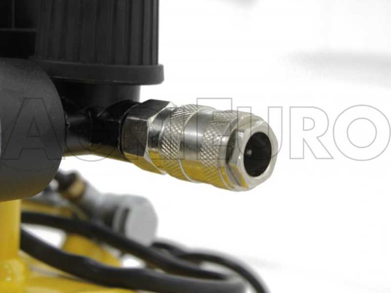 Abac Pole Position B20 - Compresor de aire el&eacute;ctrico con ruedas - Motor 2 HP - 24 l