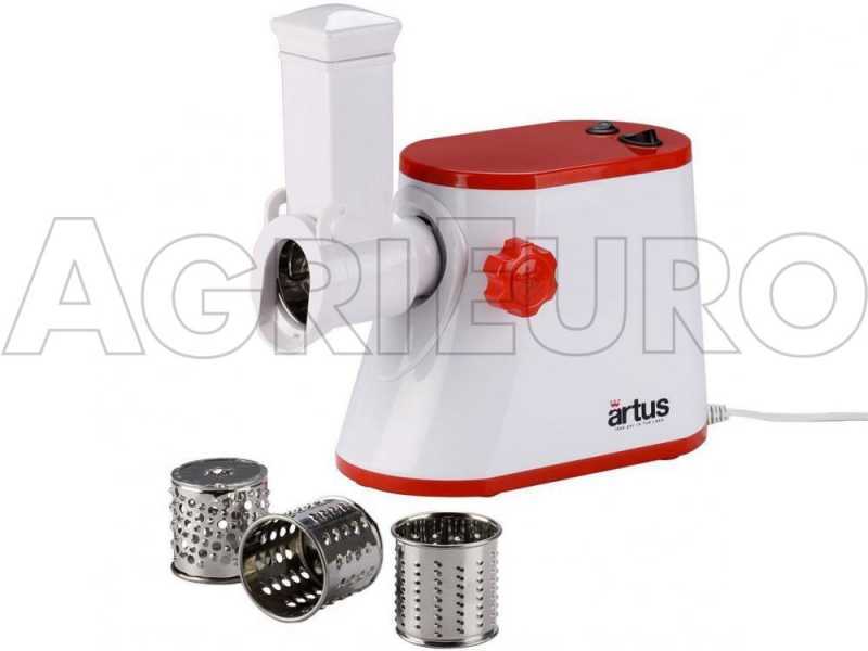 Artus K15 - Trituradora de tomate - Picadora de carne - Rallador de queso/verduras - 250W