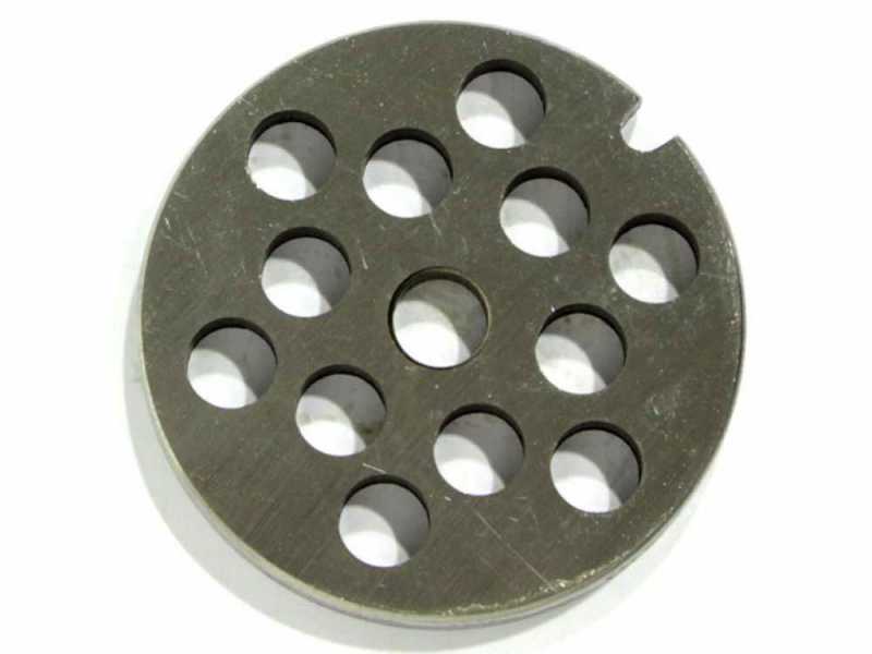 TC 5 agujero 8 mm Placa Reber - Placa para picadora de carne - di&aacute;metro placa 53 mm