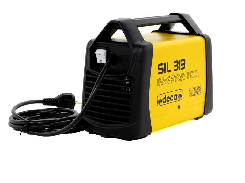 Soldadora inverter Deca SIL 313 - 130 Amperios m&aacute;x - Alimentaci&oacute;n 230 voltios - kit de uso