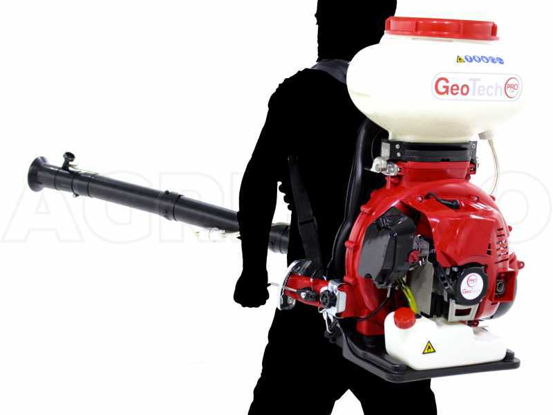 Atomizador de gasolina con mochila modelo GeoTech Pro MDP 800