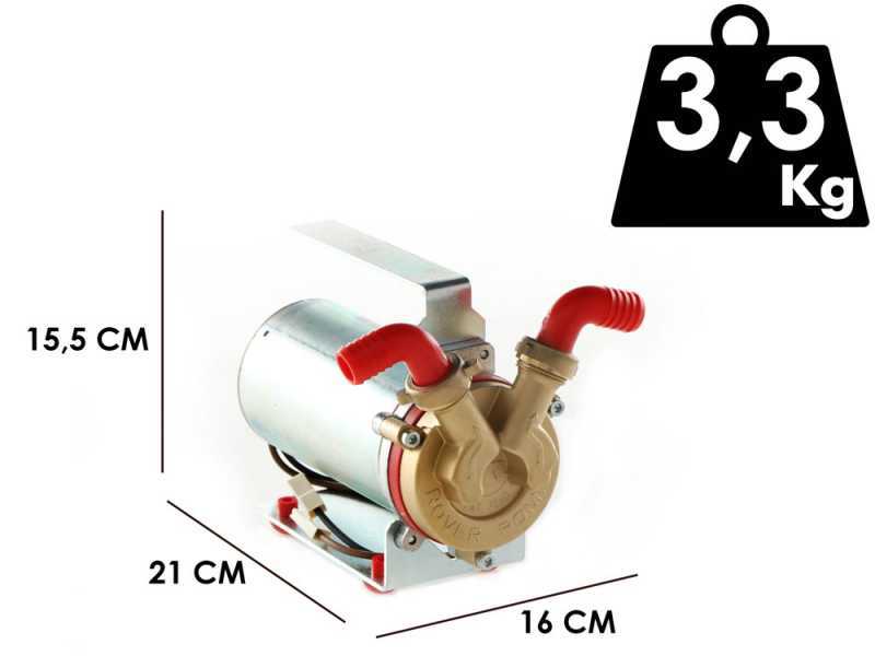 Bomba de trasiego el&eacute;ctrica Rover Marina Mini 20 - 24V, electrobomba para vino y agua