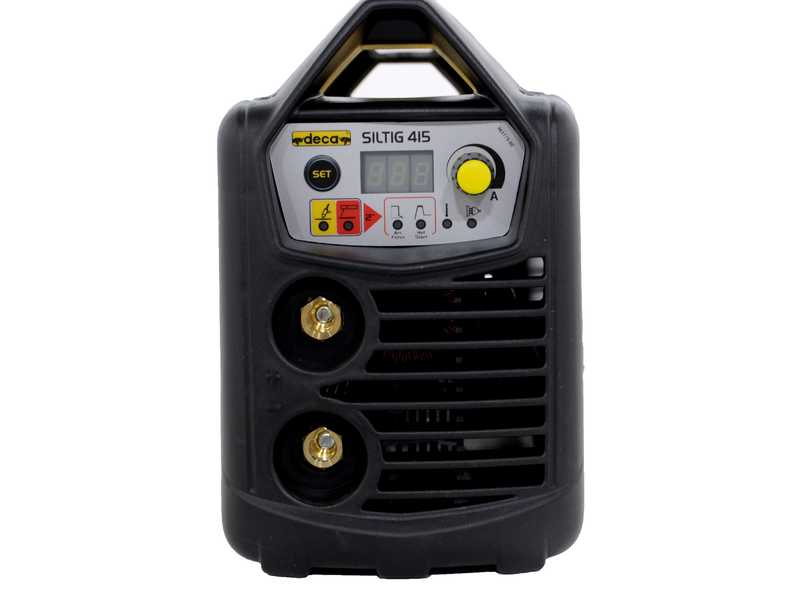 Soldadora inverter TIG Deca SILTIG 415 - 150 A m&aacute;x, alimentaci&oacute;n monof&aacute;sica, kit incluido