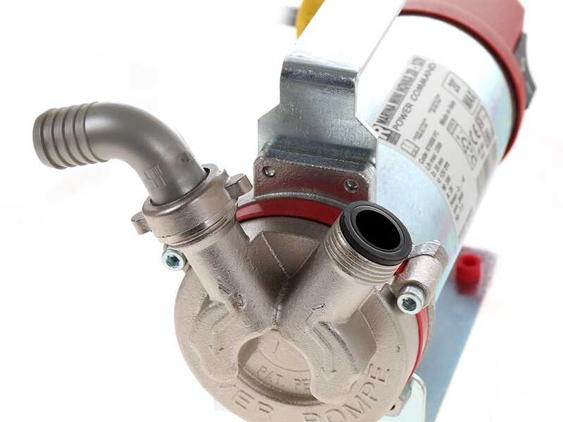 Rover Marina Mini Novax 20 - Bomba el&eacute;ctrica de trasiego en aleaci&oacute;n antioxidante - 12 V - Con Power Command