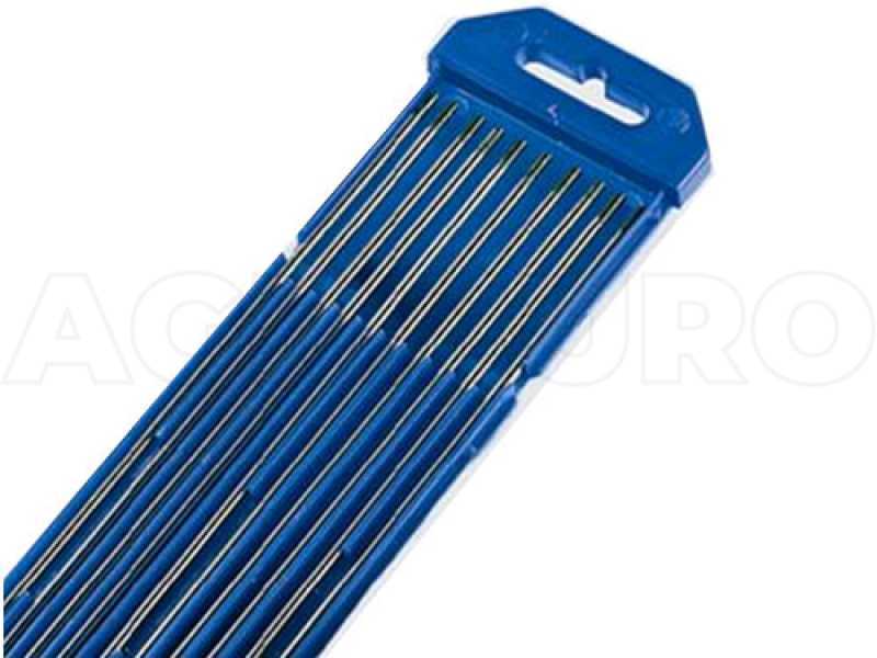 Electrodo Tungsteno-Cerio 2% - di&aacute;metro 1,6 mm - para antorchas 110 A, 140A, 180A, 320A - 10 piezas