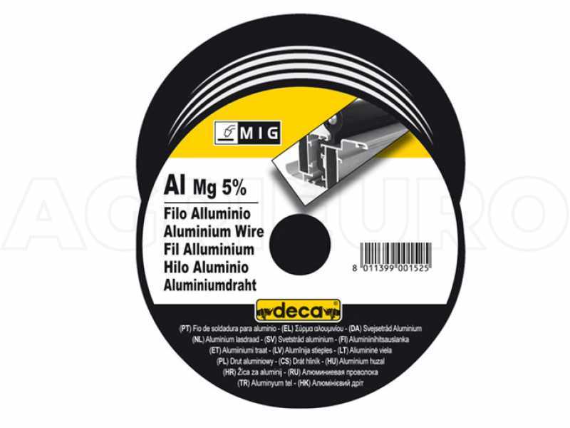 Hilo aluminio-mg 5% - di&aacute;metro 1,0 mm