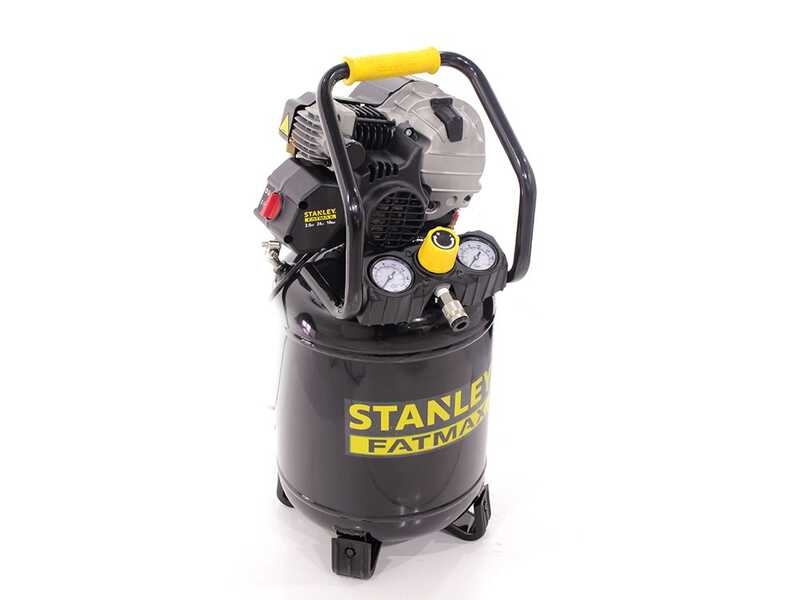 Stanley Fatmax HY 227/10/24V - Compresor de aire el&eacute;ctrico port&aacute;til monof&aacute;sico - Motor 2 HP - 24 L