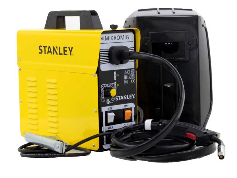 Soldadora de hilo transformer MIG Stanley MIKROMIG - s&oacute;lo NO GAS - 95A - 230 V - antorcha