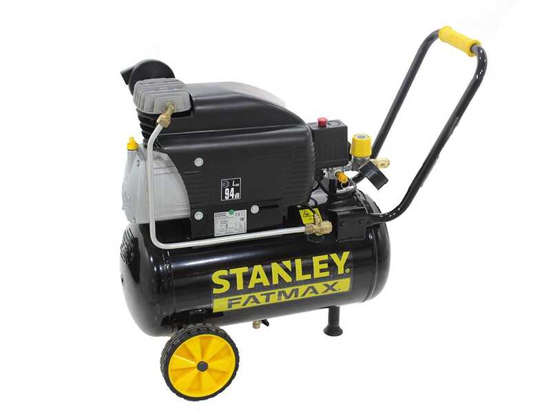 Stanley Fatmax D251/10/24s - Compresor de aire el&eacute;ctrico monof&aacute;sico - Motor 2.5 HP - 24 L