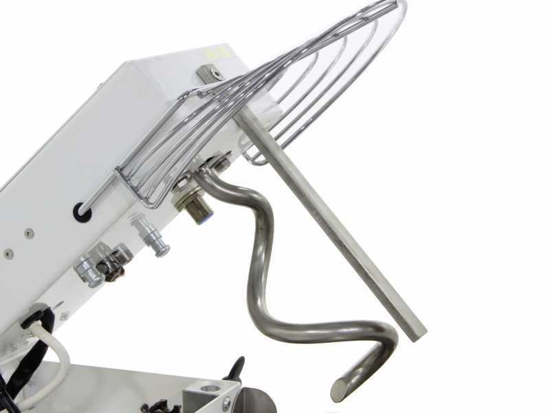Famag IM 8S/230 10  Velocidades - Amasadora de espiral - 8 Kg con cabezal abatible
