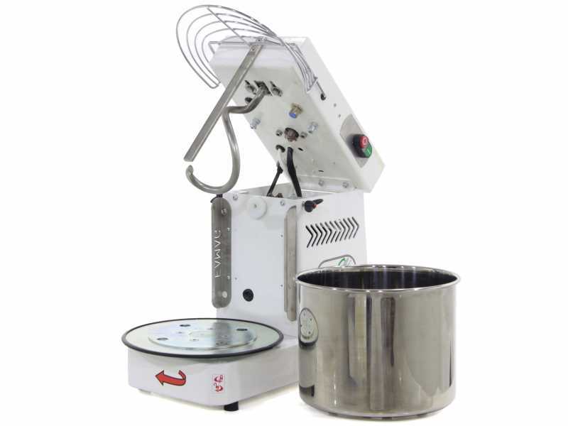 Famag IM 10S/230 1 Velocidad- Amasadora de espiral 10 Kg con cabezal abatible