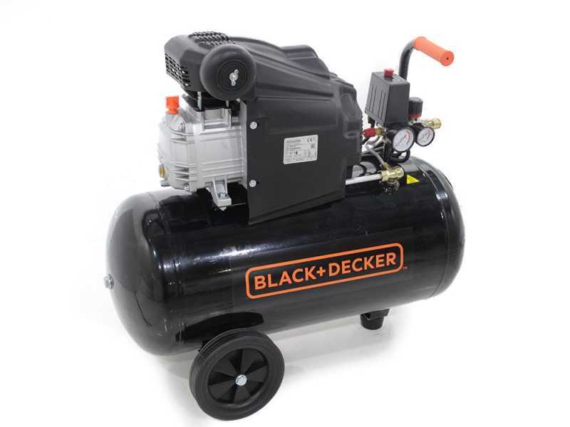 Black &amp; Decker BD 205 50 - Compresor de aire el&eacute;ctrico monof&aacute;sico - Motor 2 HP - 50 L