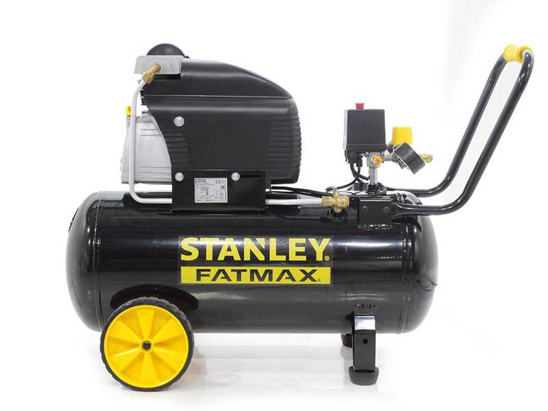 Stanley Fatmax D251/10/50s - Compresor de aire el&eacute;ctrico monof&aacute;sico - Motor 2.5 HP - 50 L