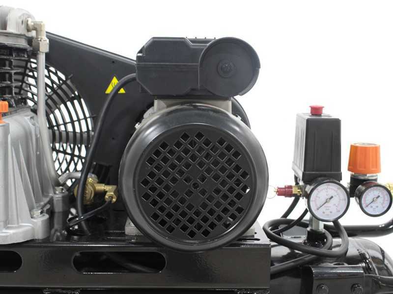 Black &amp; Decker BD 220/50 2M - Compresor de aire el&eacute;ctrico monof&aacute;sico de correa - Motor 2 HP - 50 L