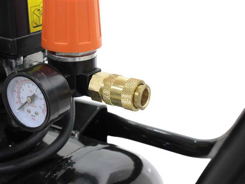 Black &amp; Decker BD 220/50 2M - Compresor de aire el&eacute;ctrico monof&aacute;sico de correa - Motor 2 HP - 50 L
