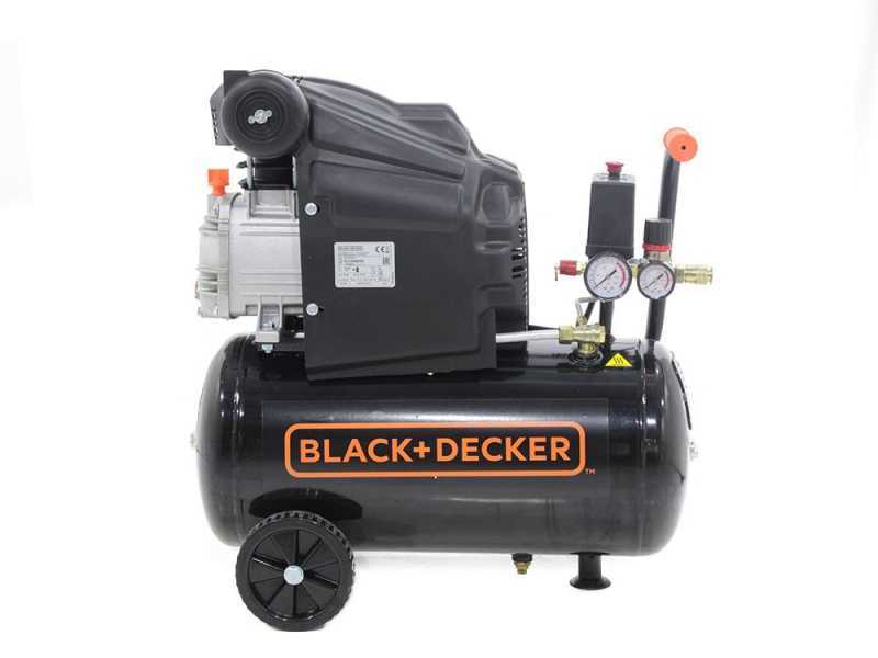 Black &amp; Decker BD 205 24 - Compresor de aire el&eacute;ctrico monof&aacute;sico - Motor 2 HP - 24 L