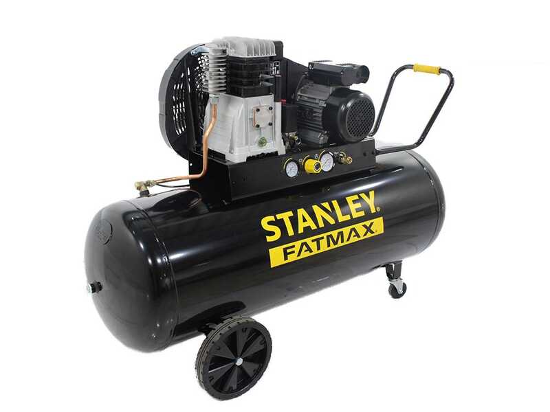 Stanley Fatmax B 400/10/200 - Compresor de aire el&eacute;ctrico monof&aacute;sico de correa - Motor 3 HP - 200 l