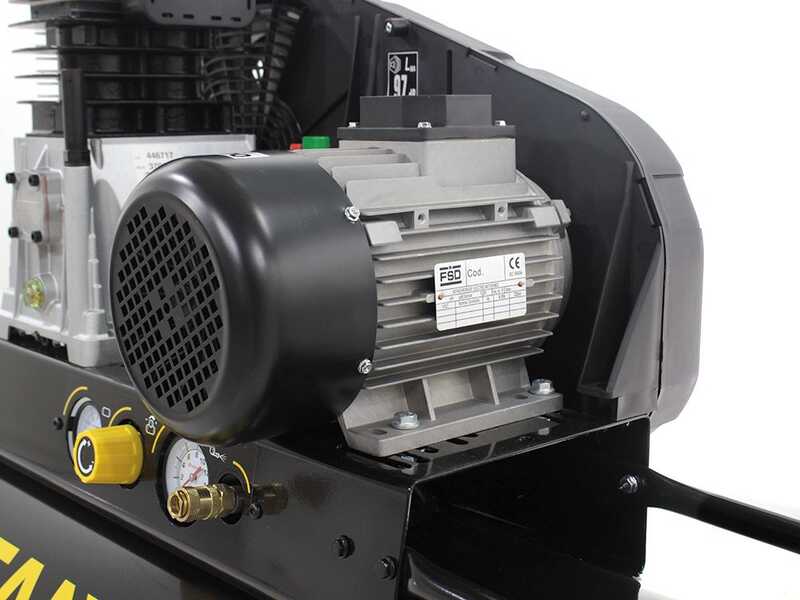 Stanley Fatmax B 480/10/270T - Compresor de aire el&eacute;ctrico trif&aacute;sico de correa - Motor 4 HP - 270 L