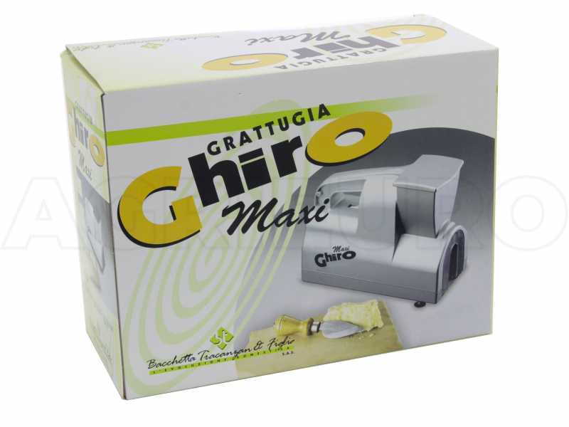Ghiro Maxi - Rallador de mesa para pan y queso - Motor el&eacute;ctrico de 300W