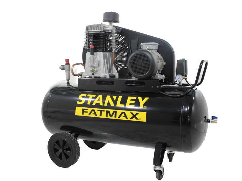Stanley Fatmax BA 651/11/270 - Compresor de aire el&eacute;ctrico trif&aacute;sico de correa - Motor 5.5 HP - 270 L