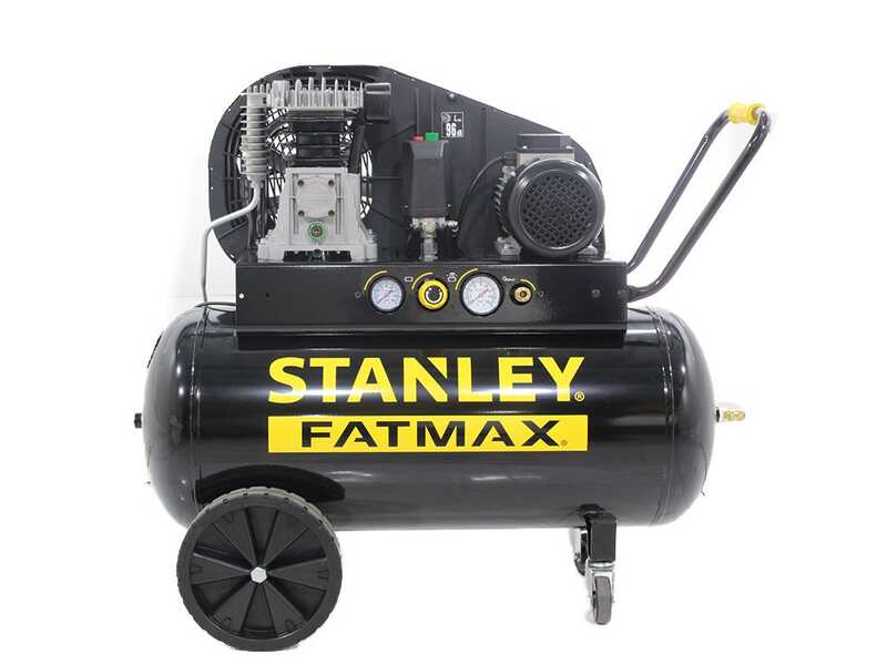 Stanley Fatmax B 350/10/100 T - Compresor de aire el&eacute;ctrico trif&aacute;sico de correa - Motor 3 HP - 100 L