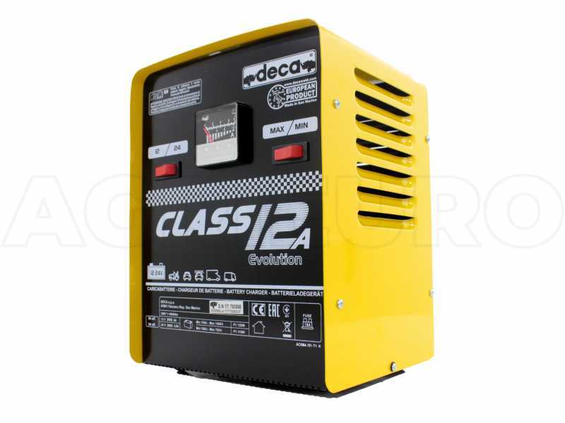 Cargador de bater&iacute;as coches Deca CLASS 12A portatil- alimentaci&oacute;n monof&aacute;sica - bater&iacute;as 12-24V