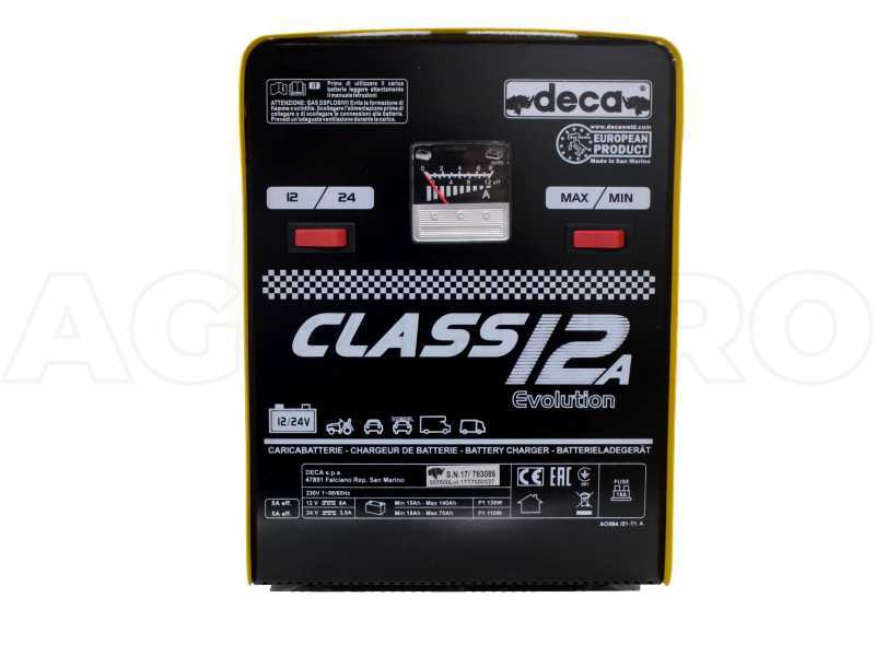 Cargador de bater&iacute;as coches Deca CLASS 12A portatil- alimentaci&oacute;n monof&aacute;sica - bater&iacute;as 12-24V