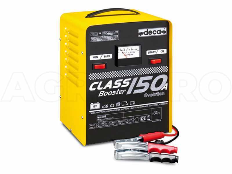 Cargador de bater&iacute;as port&aacute;til Deca CLASS BOOSTER 150A con arrancador, monof&aacute;sico, bater&iacute;as 12V
